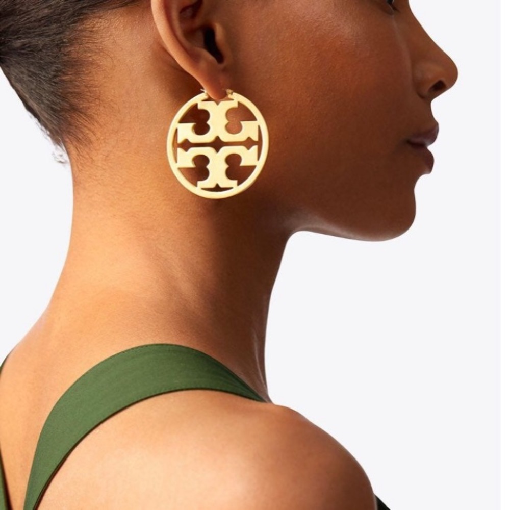 Tory Burch Miller Hoop Earrings